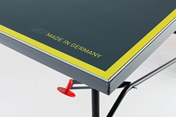 Kettler Tischtennisplatte AXOS Outdoor 3 - Farbe: Grau und gelb - TT-Tisch für draußen - Qualität MADE IN GERMANY - Tischtennistisch für den Garten - Artikelnummer: 07176-950 - 